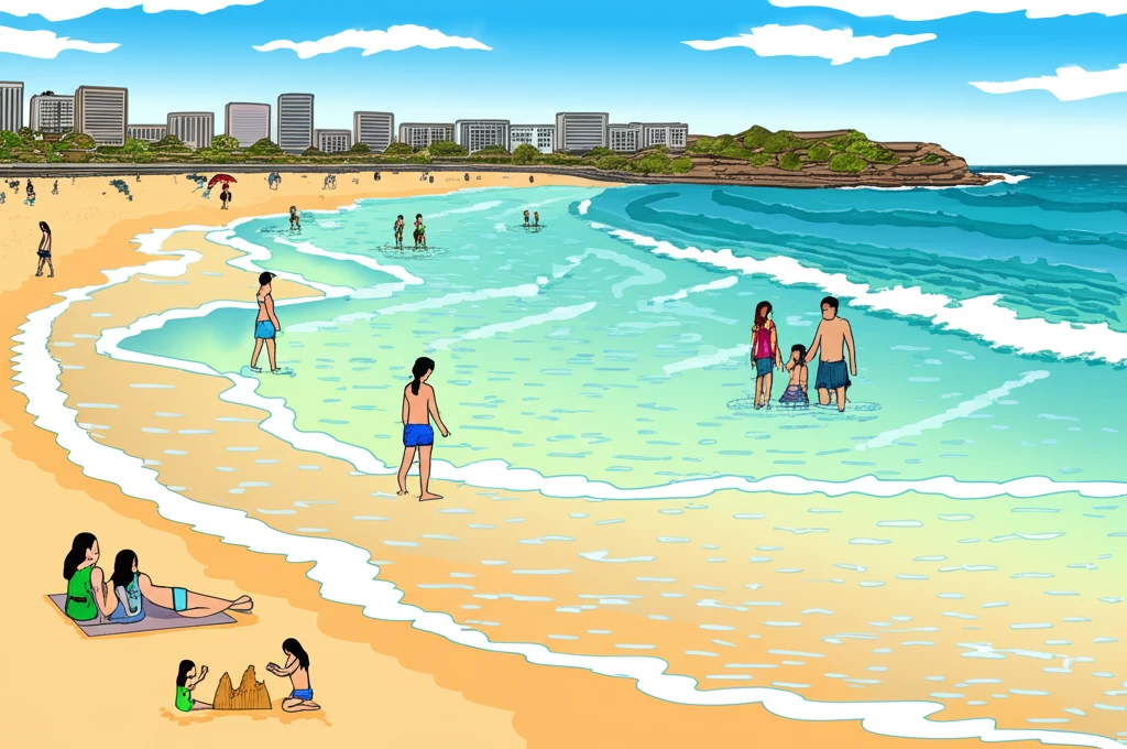 본다이? 맨리? 쿠지? 시드니 해변,