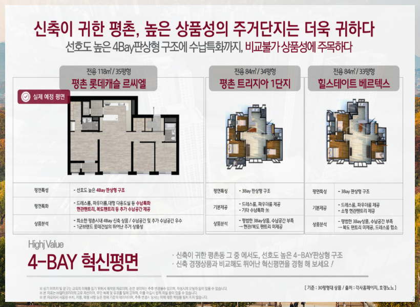 내부 구조 및 설계 비교표