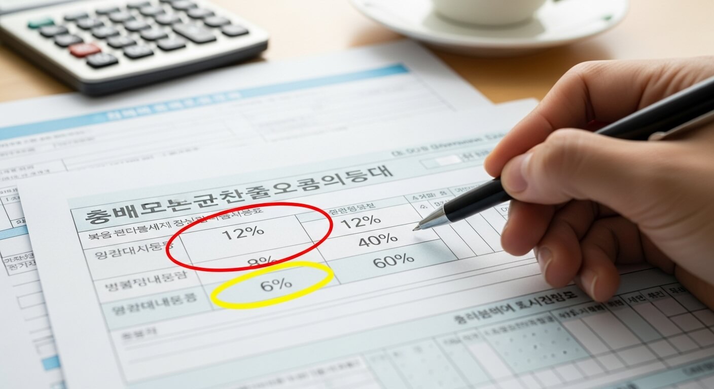 주택 양도소득세율 세율표