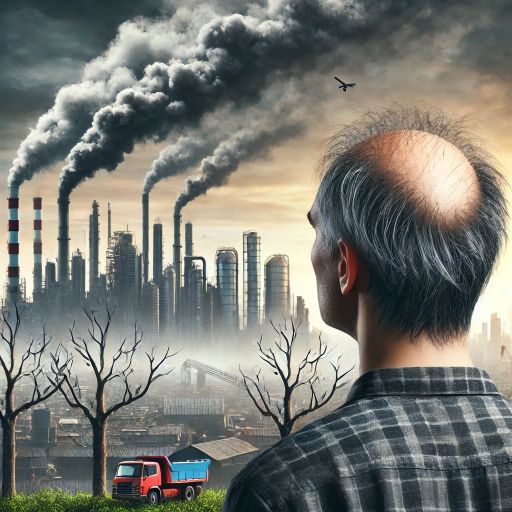 미세먼지 탈모 영향 관련사진