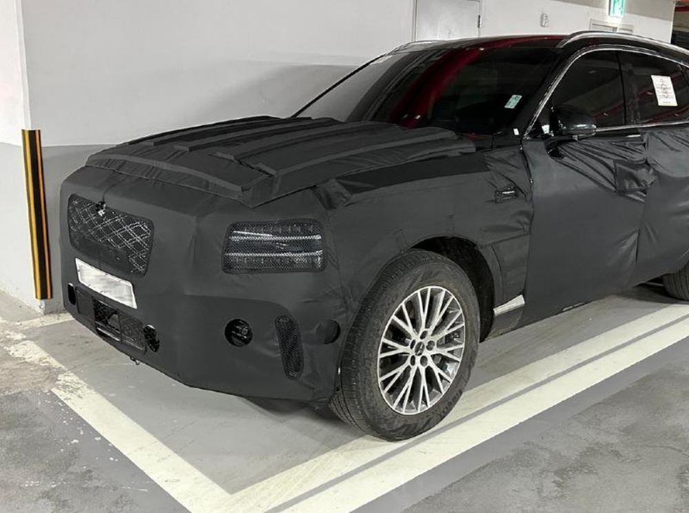 제네시스 GV80 쿠페 위장막 테스트카