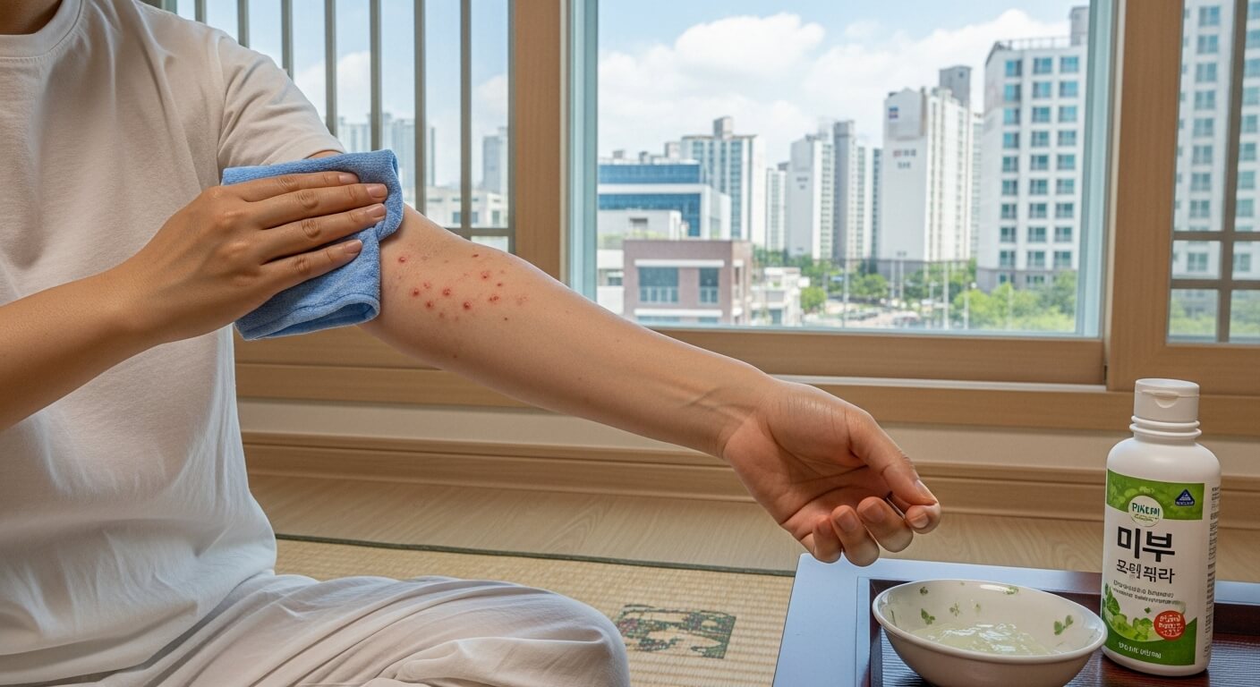 땀띠 가라앉히는 방법