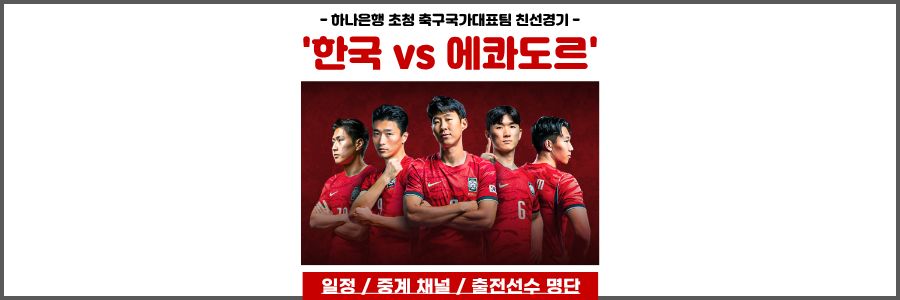한국 에콰도르 축구