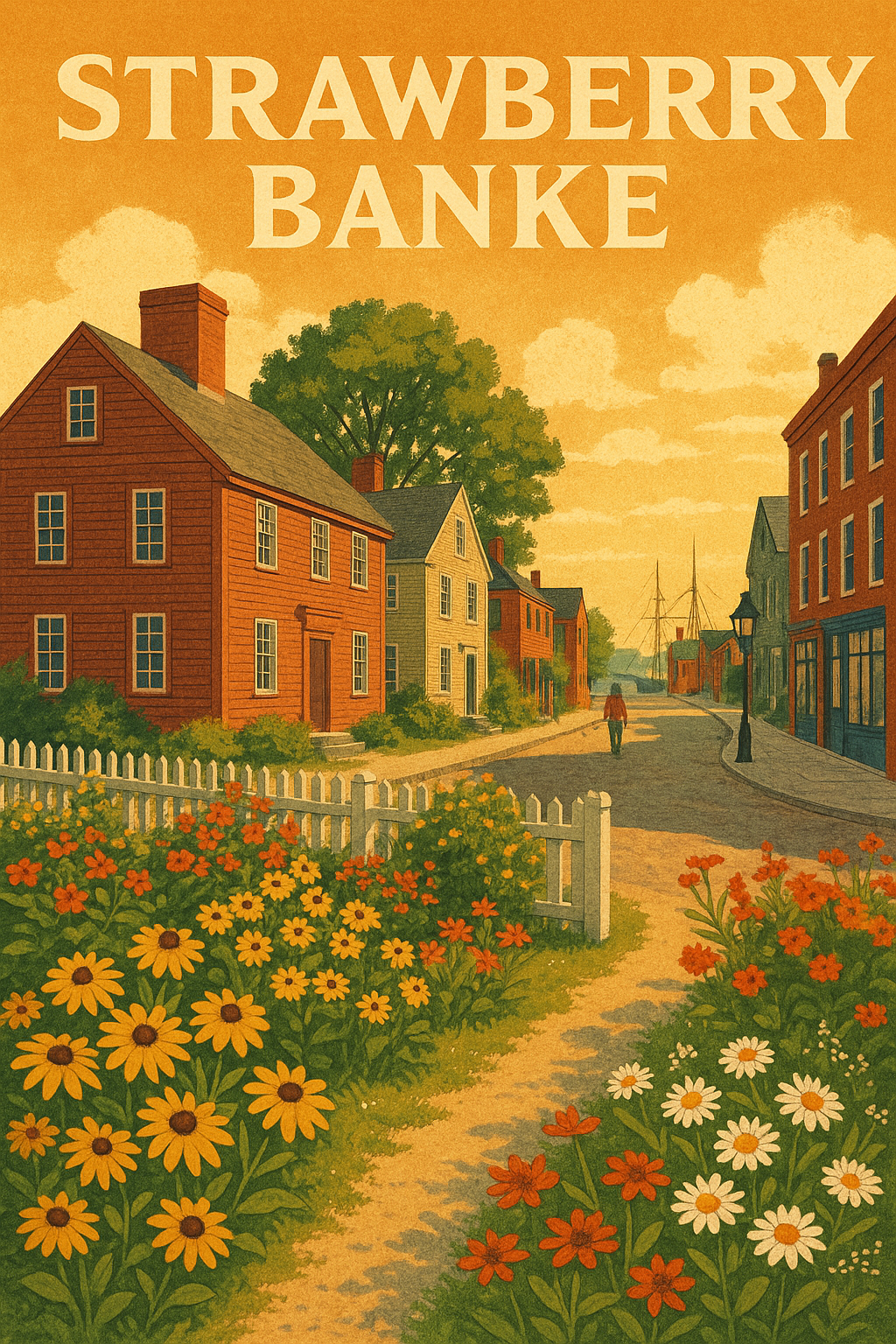 Strawbery Banke의 정원