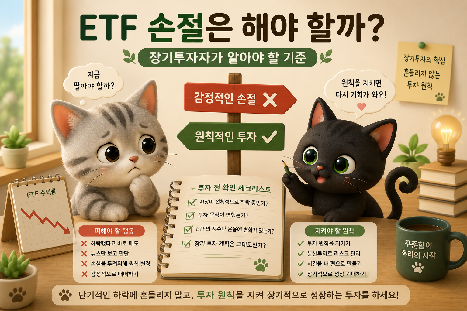 국내 주식 ETF 손절 관련 내용