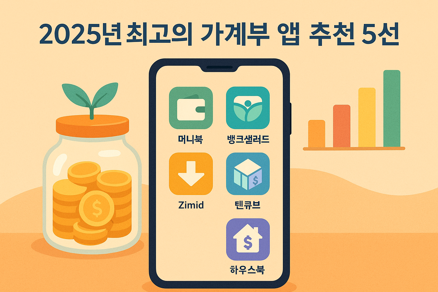2025년 최고의 가계부 앱