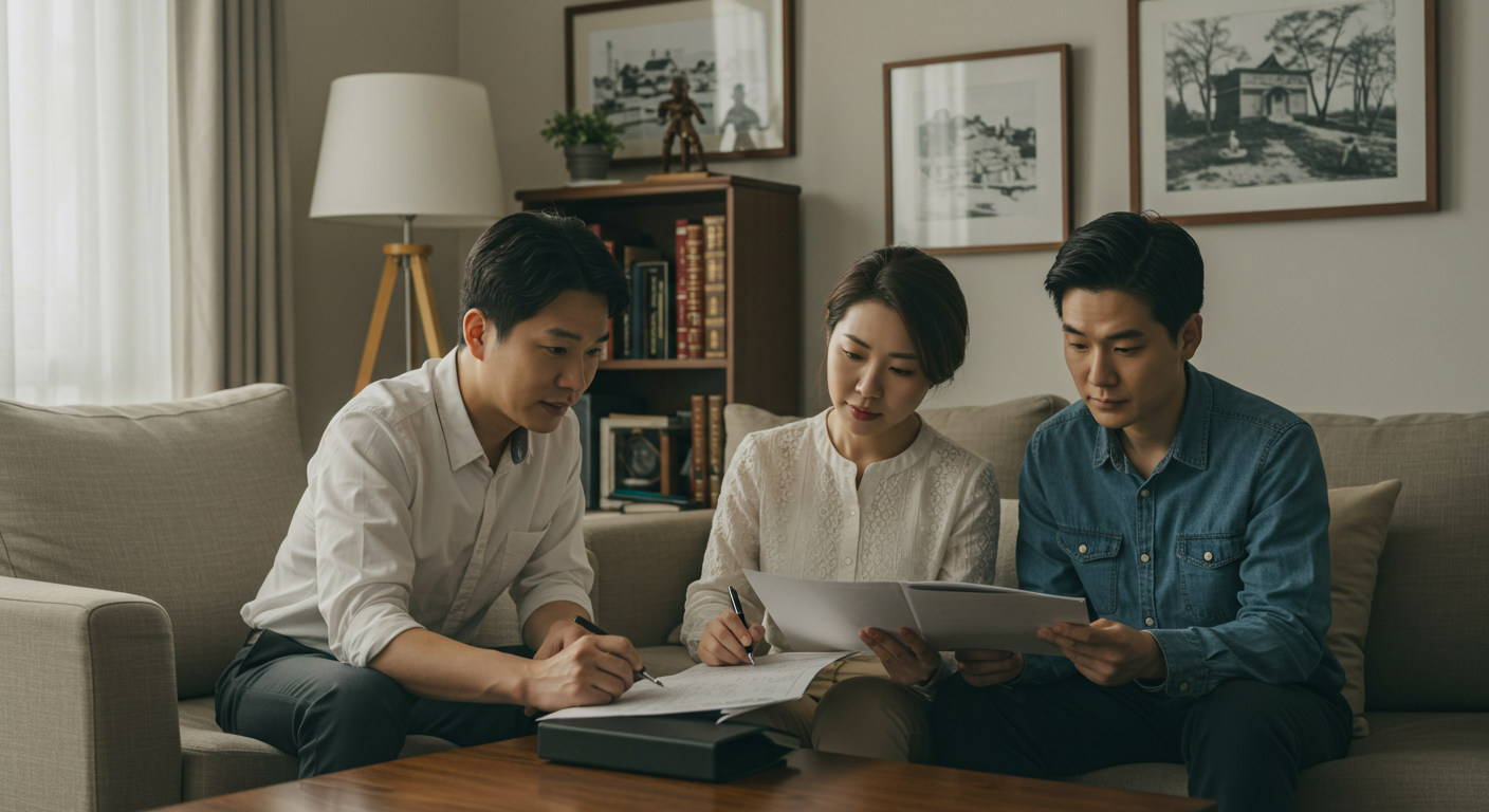 법정지분, 절세전략, 가족재산