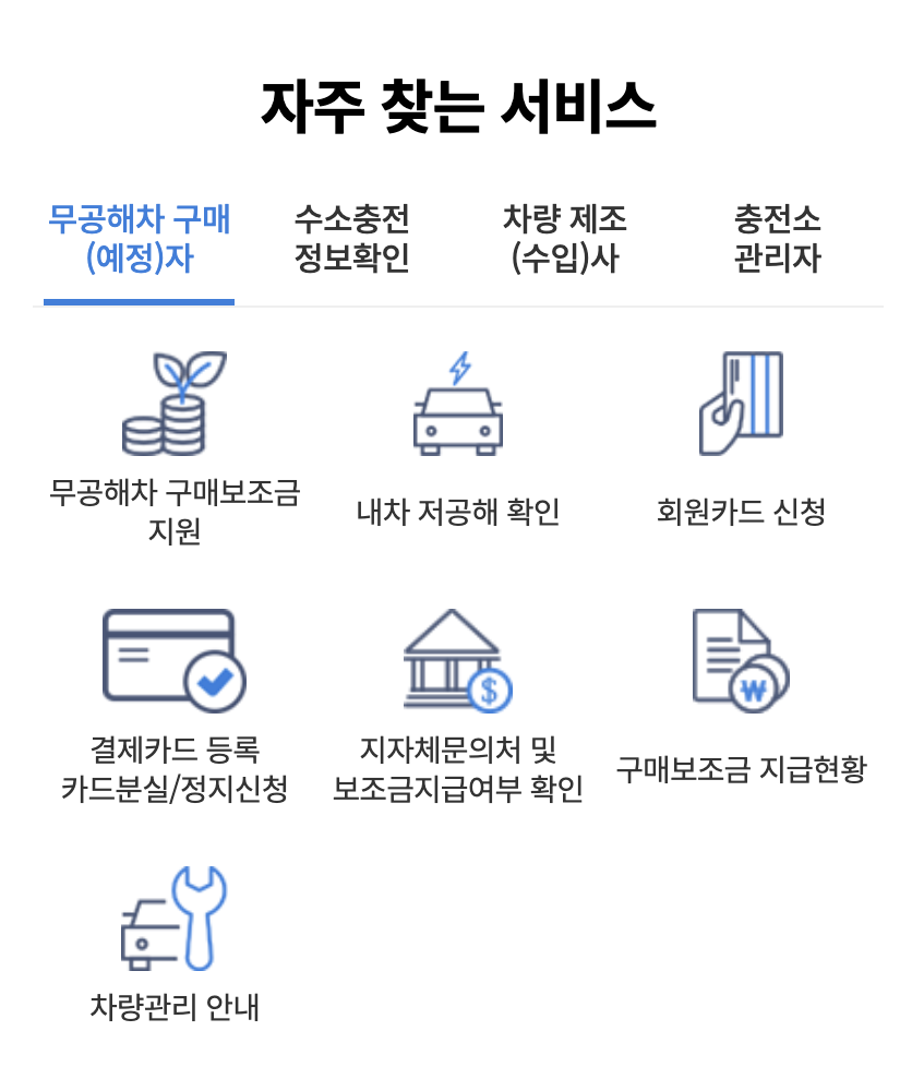 무공해차 통합누리집