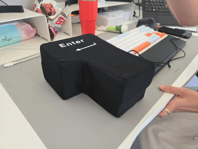 빅엔터 스트레스 해소 펀치 대형 엔터키