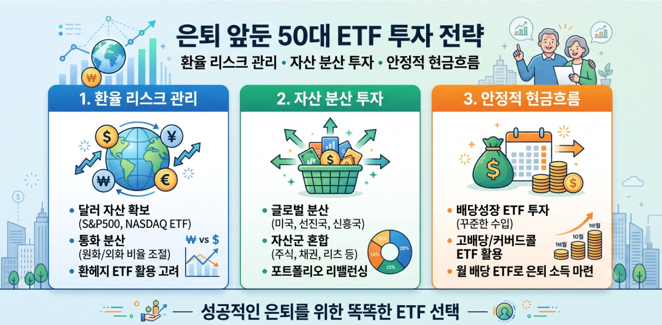 은퇴 앞둔 50대의 ETF 투자 전략