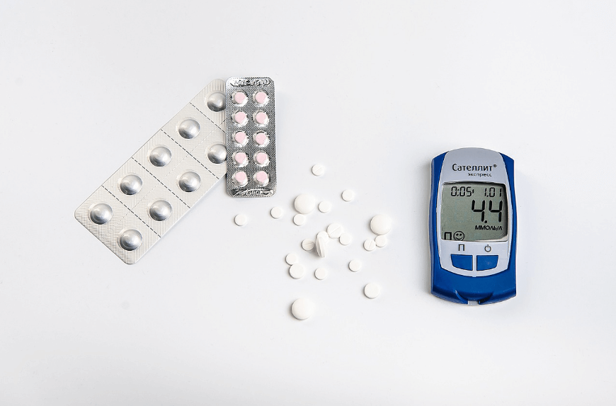 당뇨약과 혈당기계