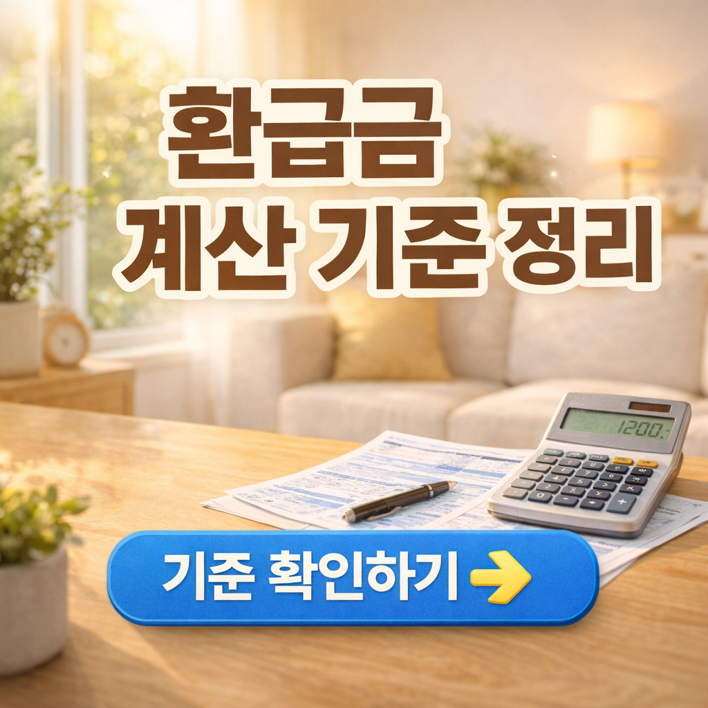 에너지 캐시백 신청방법 요약 환급금 계산과 대상 조건 정리