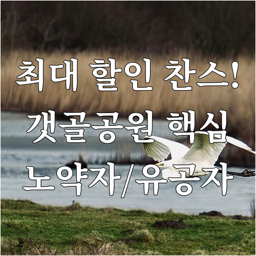 2025 갯골생태공원 해수체험 이용료..