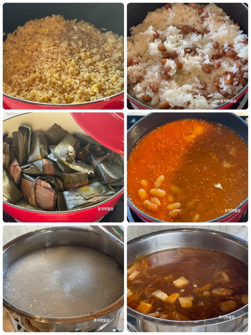 나트랑 아나만다라 깜란 올인클루 조식 - 밥&스프