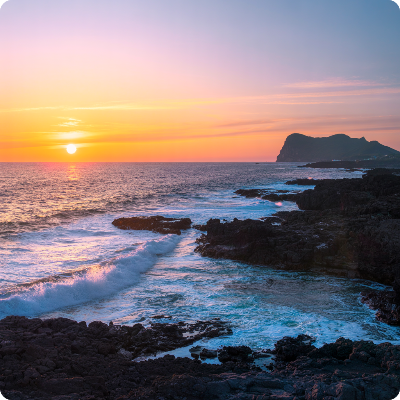 새해 일출 명소 이미지