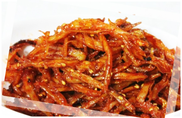 백종원 진미채무침 황금레시피