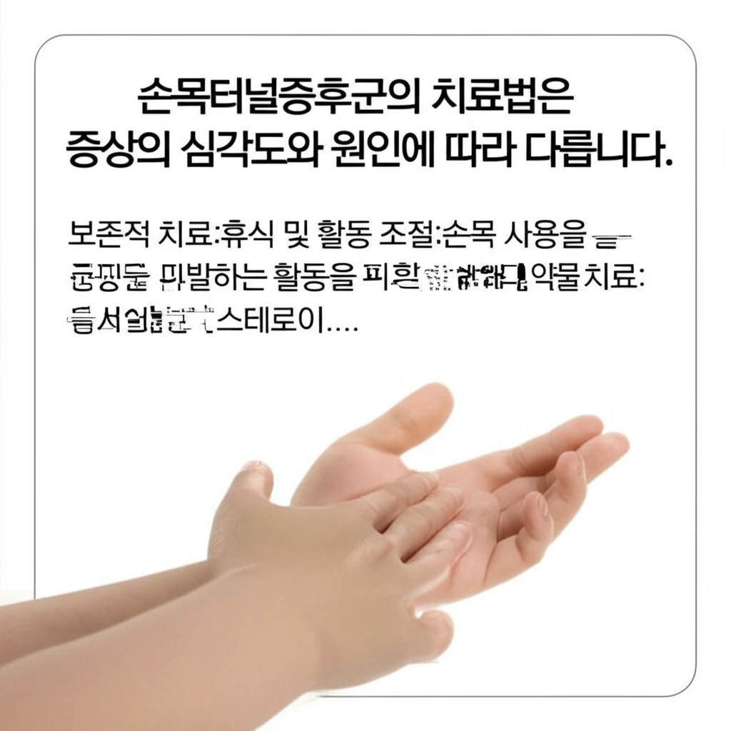 손목터널증후군 원인과 증상 완벽 분석