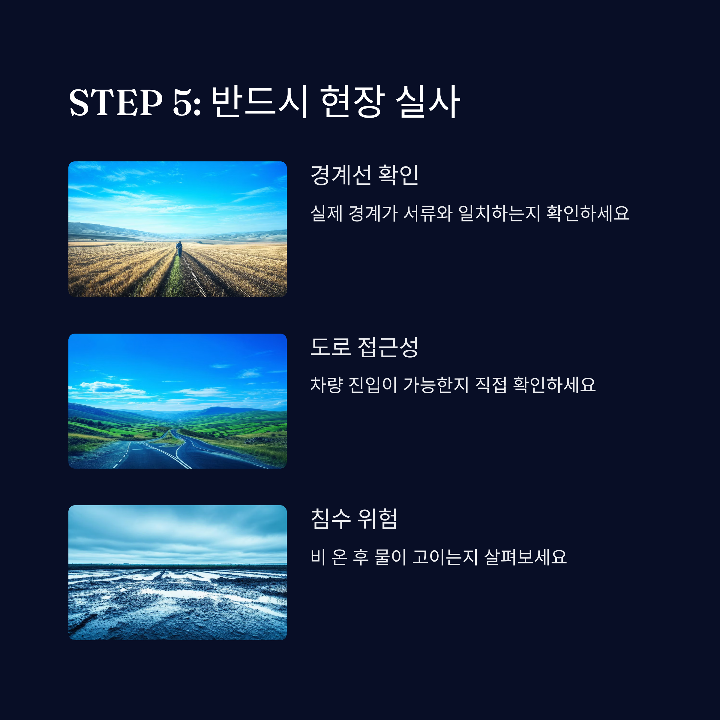 현장실사