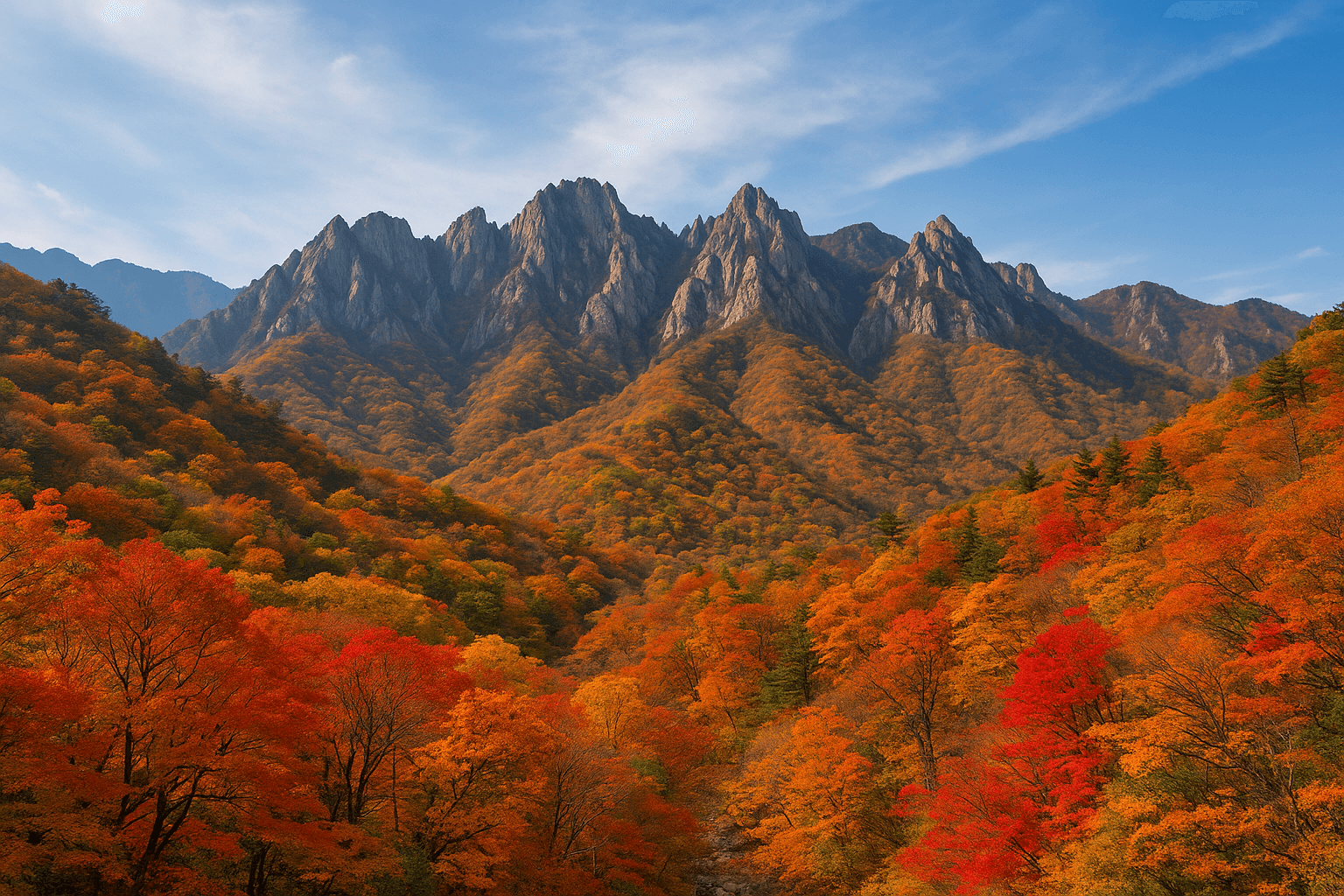 설악산 가을 풍경-사진