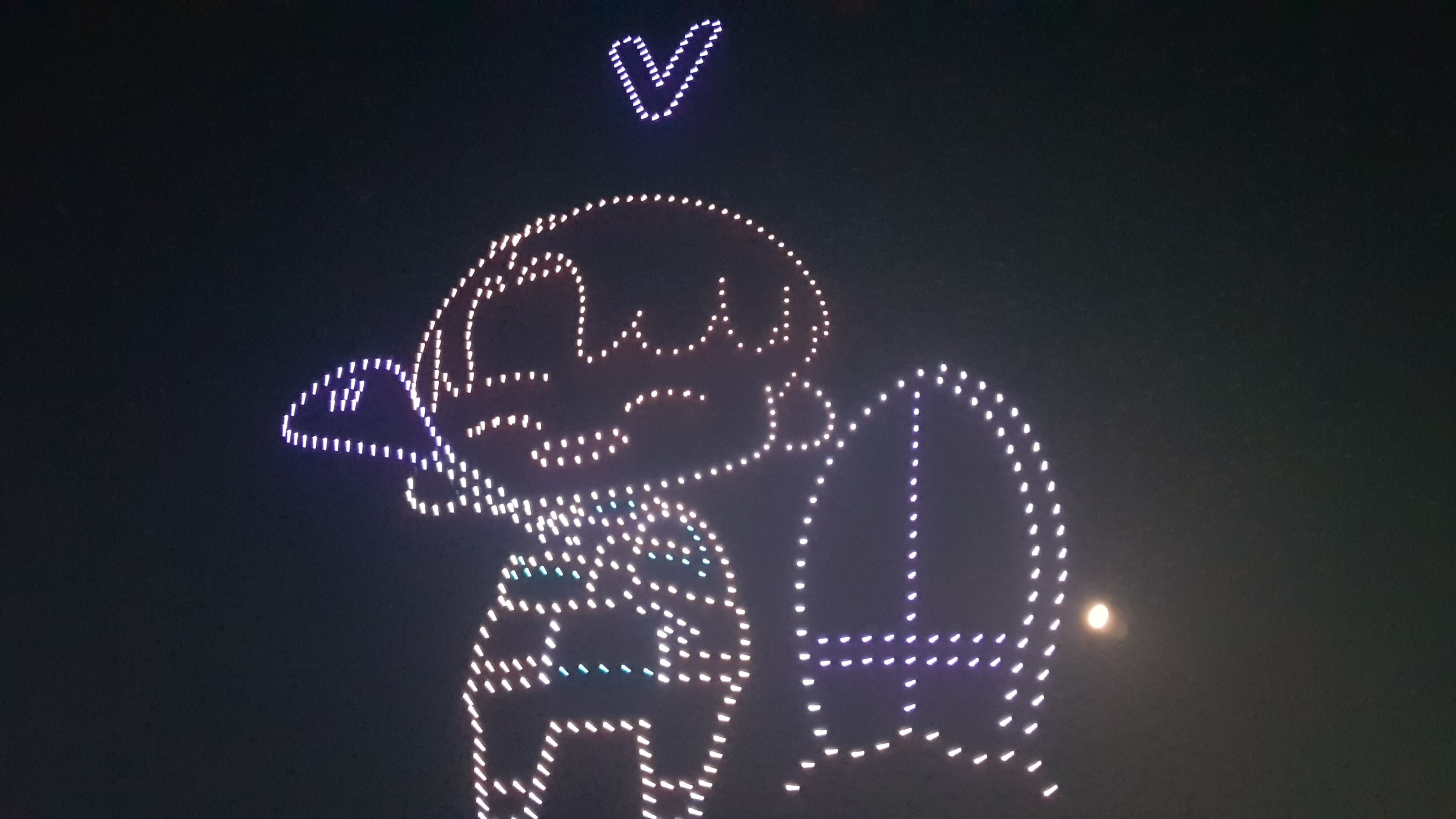 방탄소년단-뷔-드론