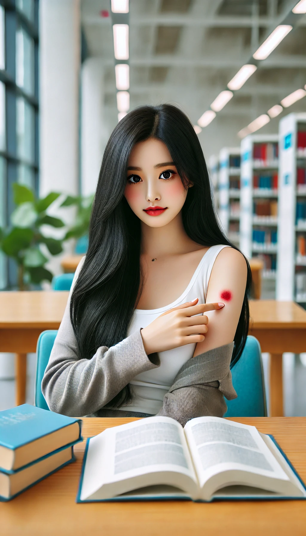 빨간점이 생기는 이유