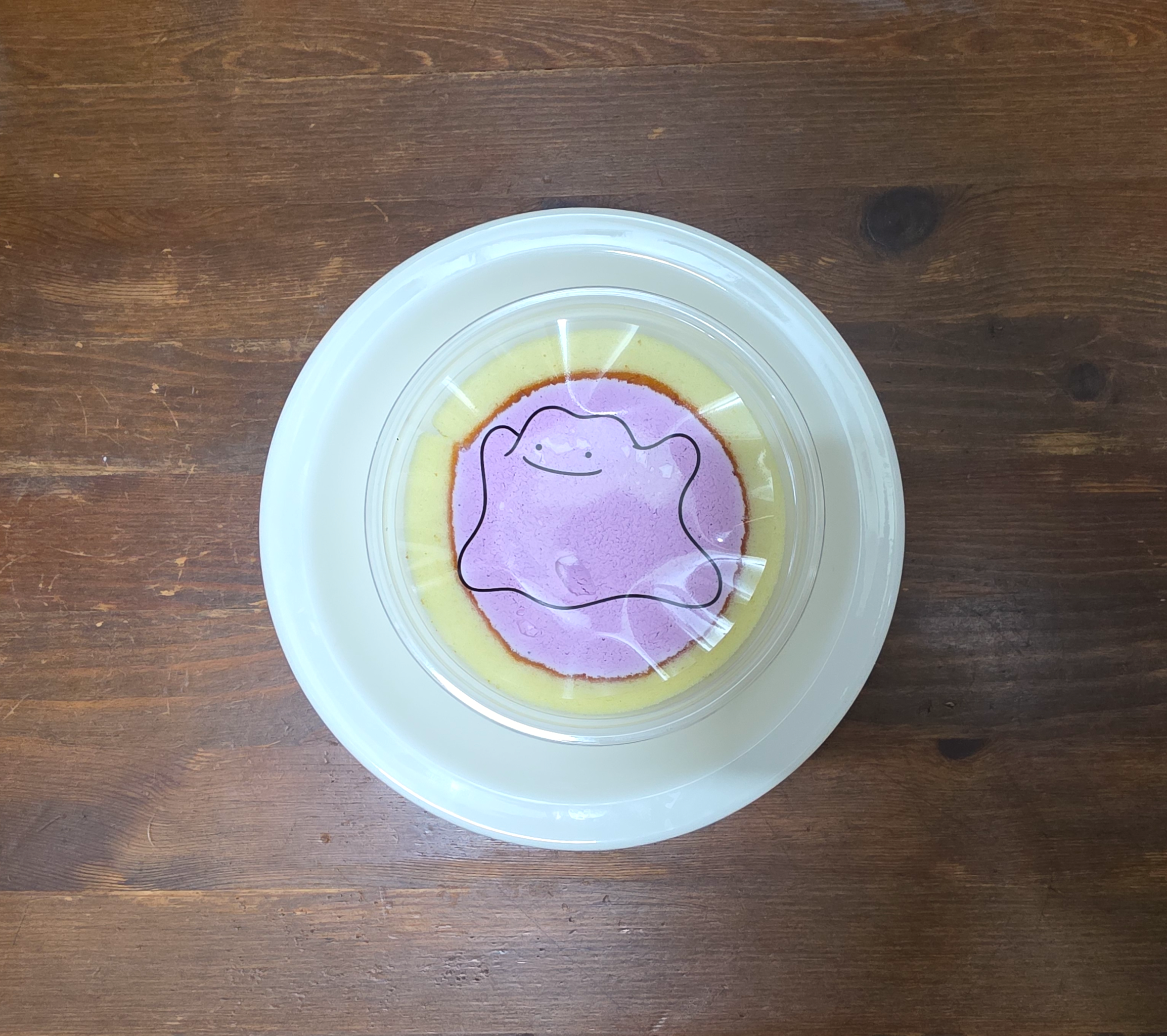 포켓몬빵떠롤에올라간메타몽