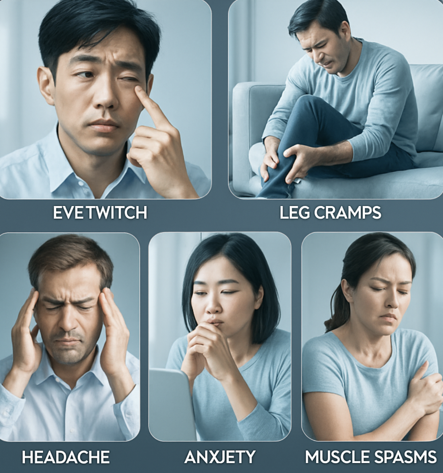 부족 신호를 알려주는 또 다른 증상들