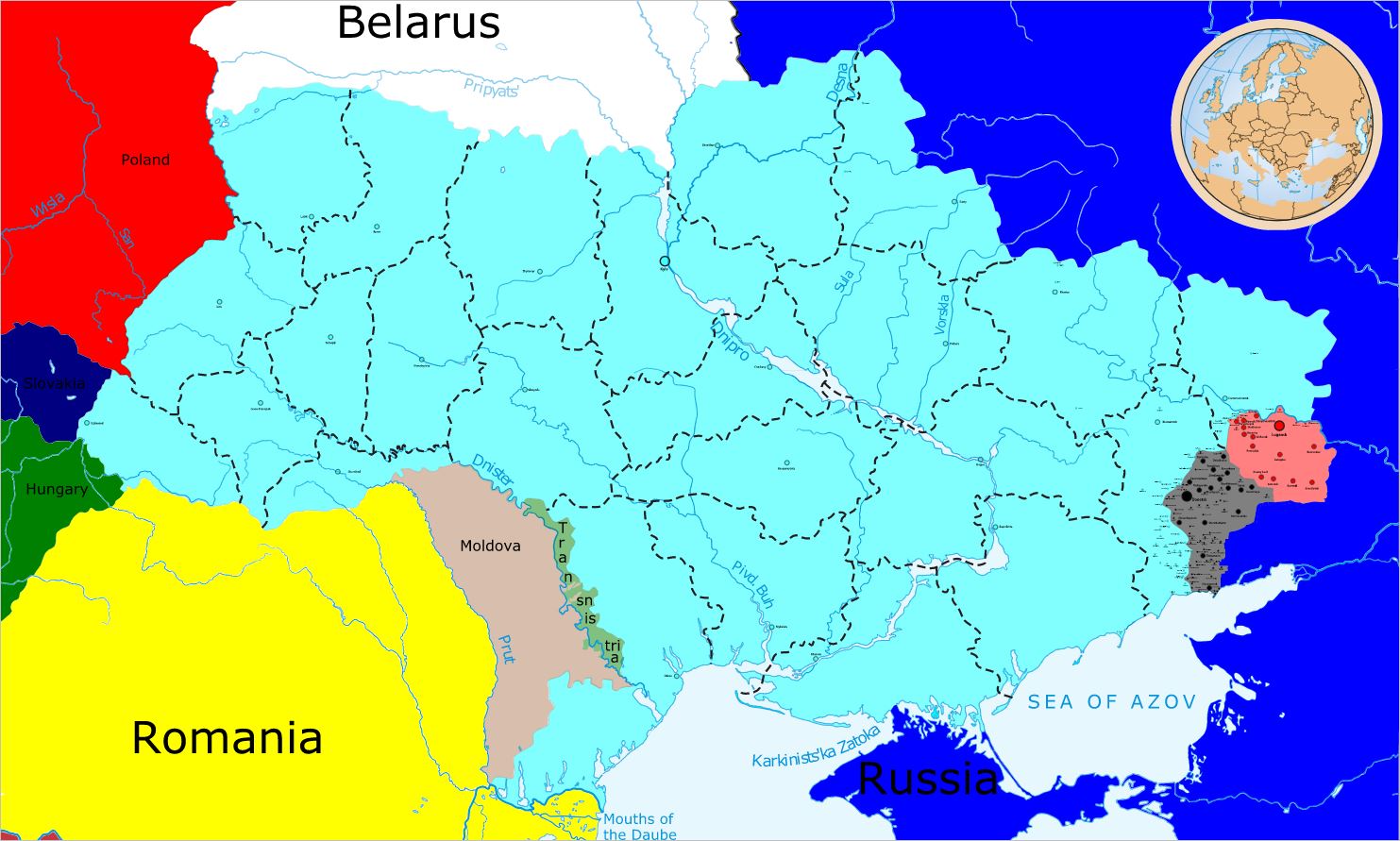 도네츠크와 루간스크