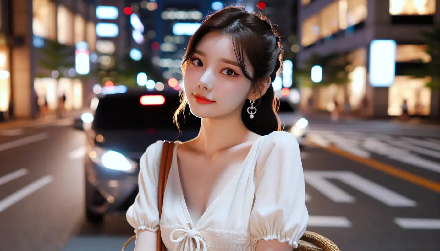 트래블월렛-일본-atm-이온-인출해서-여행하는-여성의-모습