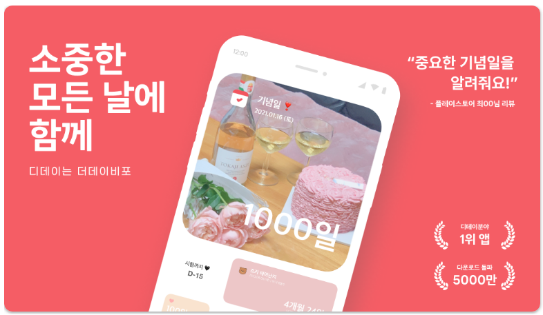 TheDayBefore (디데이 위젯) 기능