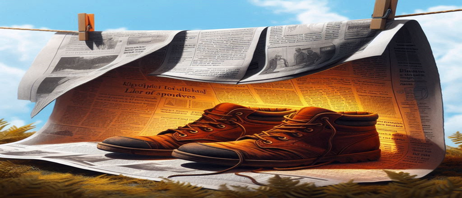 등산화 말리는법1