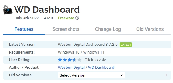 WD-Dashboard