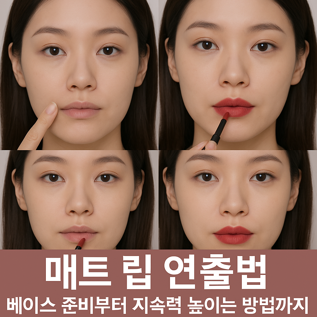 매트 립 연출법