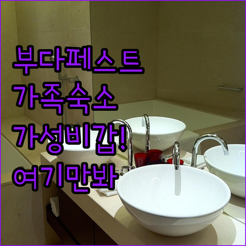 부다페스트 숙소 추천 가족 여행객을 ..