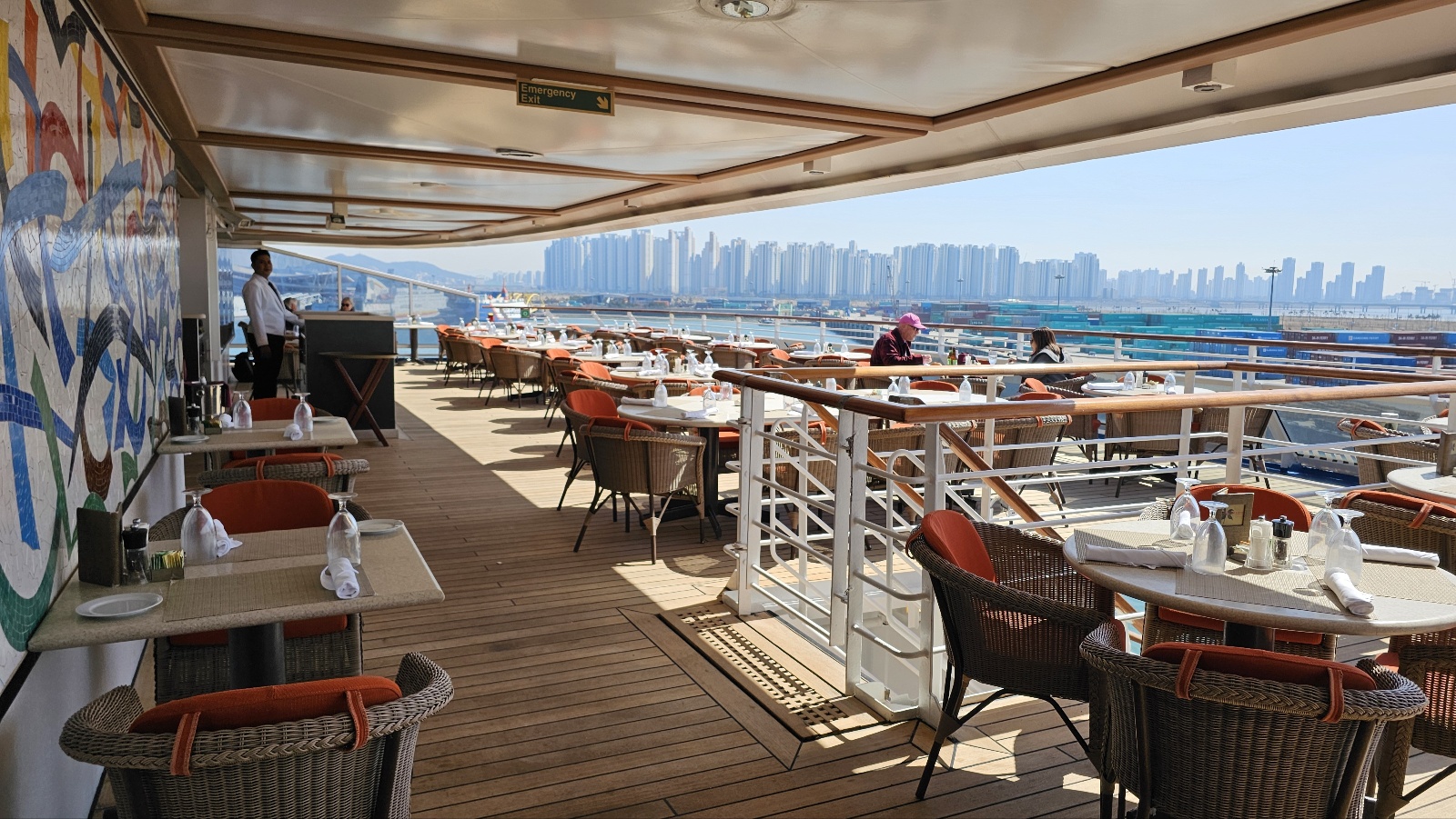 크루즈에서의 식사