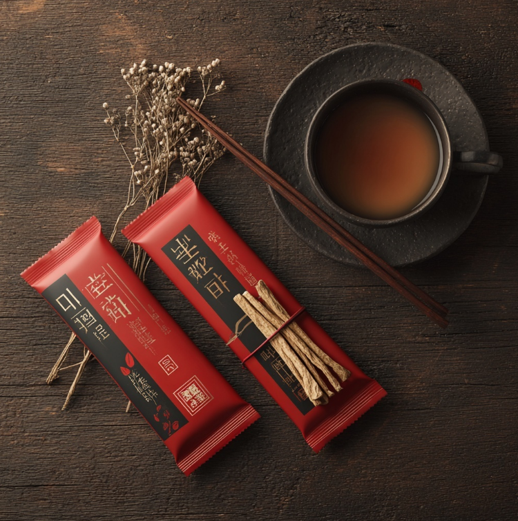 홍삼관련 액기스 제품 과 홍삼차