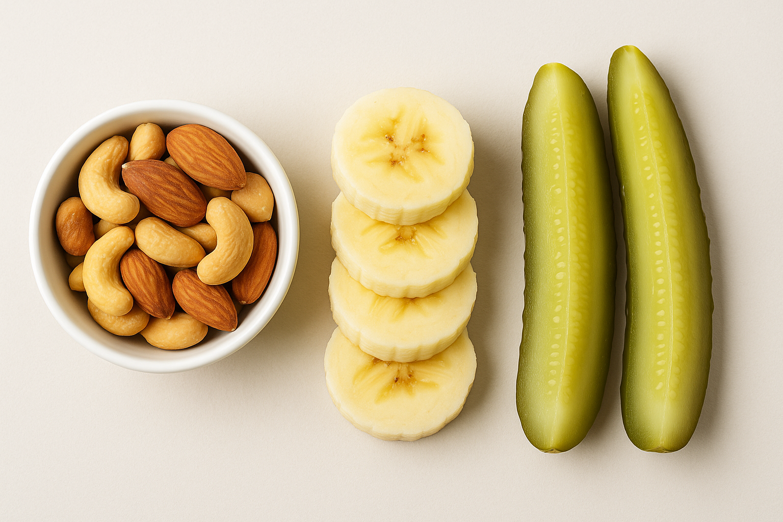 염분 포함 간식