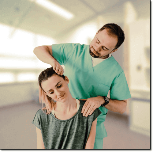 근육 경련 환자 치료