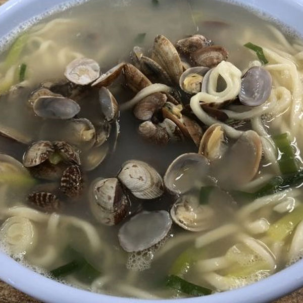 바지락 칼국수