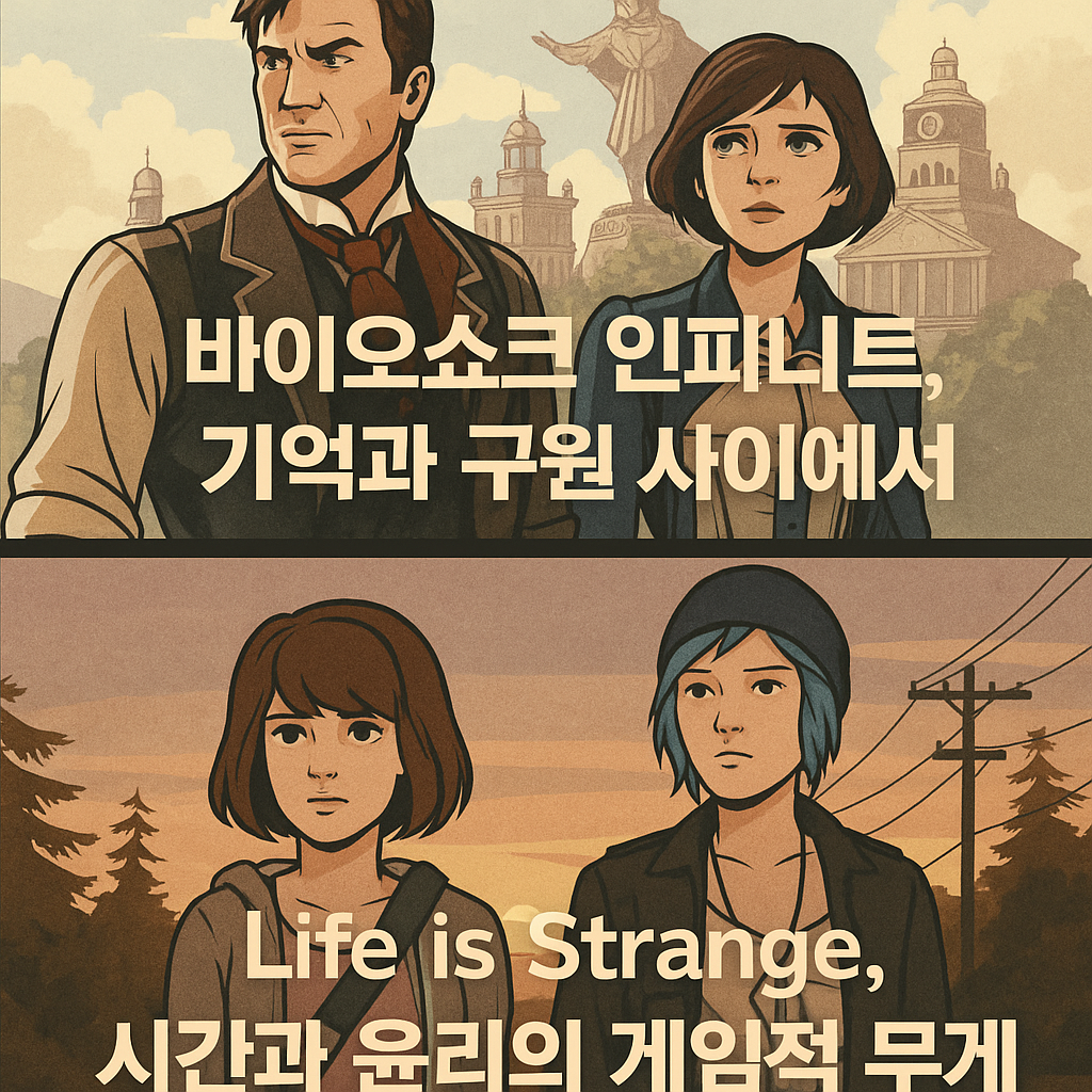 바이오쇼크 인피니트, 기억과 구원 사이에서 Life is Strange, 시간과 윤리의 게임적 무게
