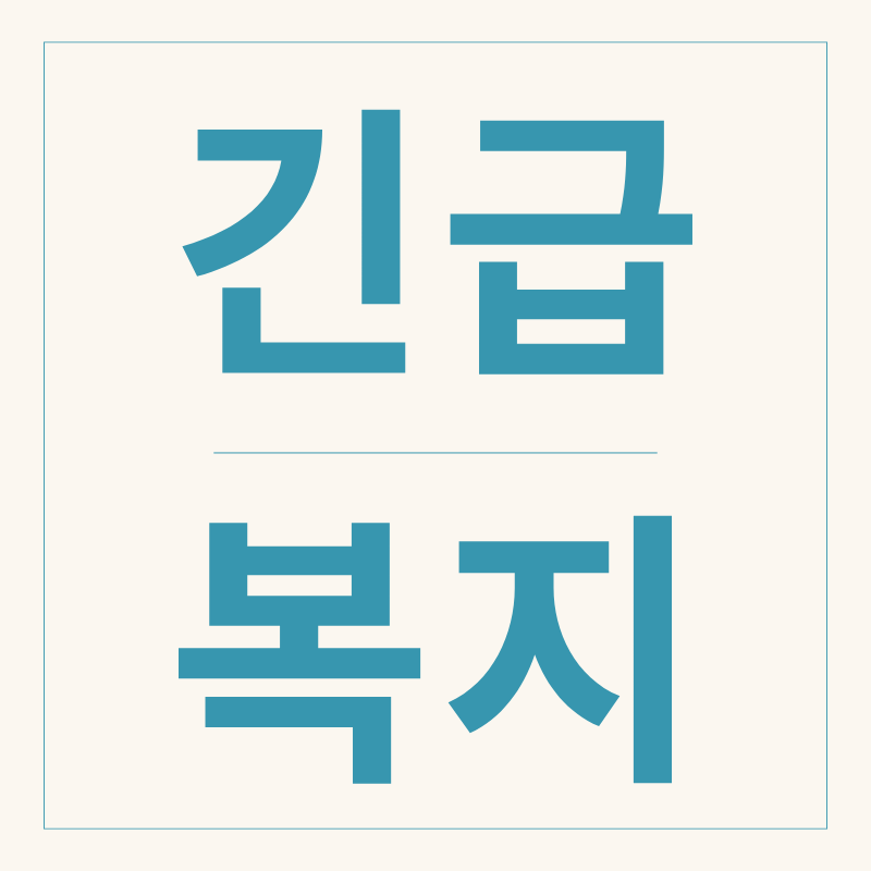 긴급복지지원제도: 위기 상황에서의 든든한 지원