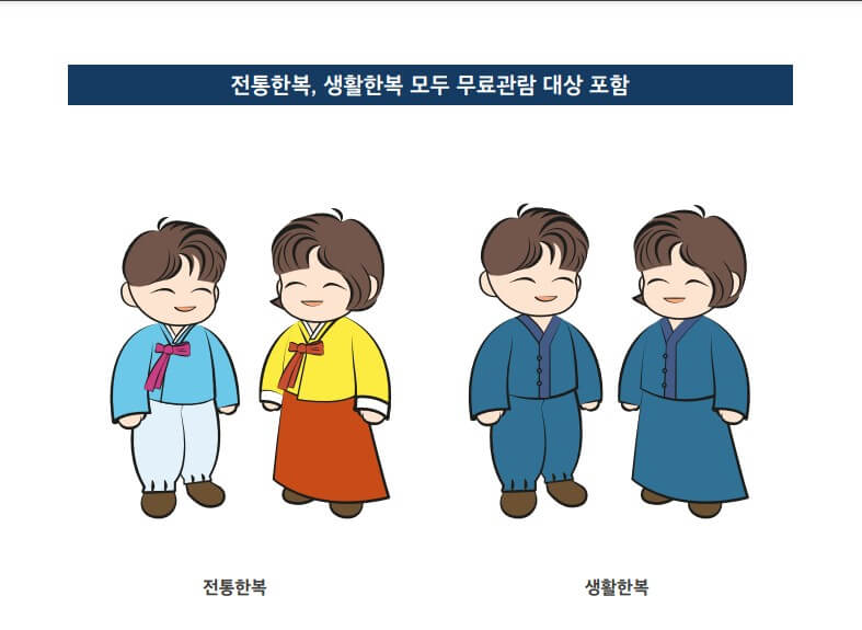 경복궁무료관람 한복