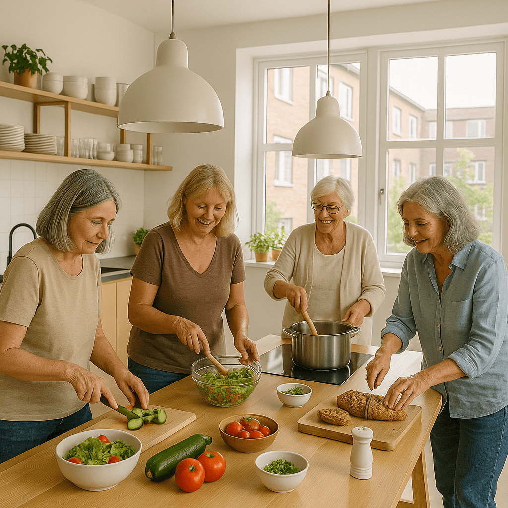 덴마크 오르후스의 Eldest Daughters’ Cohousing, 가족 문화에서 탄생한 여성 노후 공동체