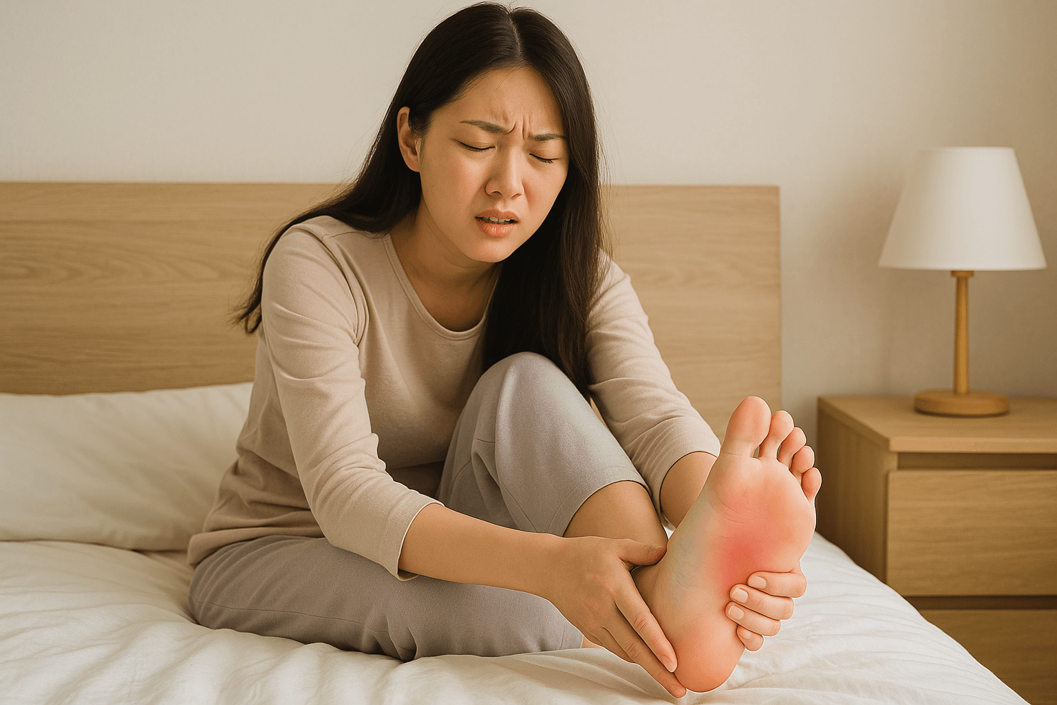 족저근막염 - 사진