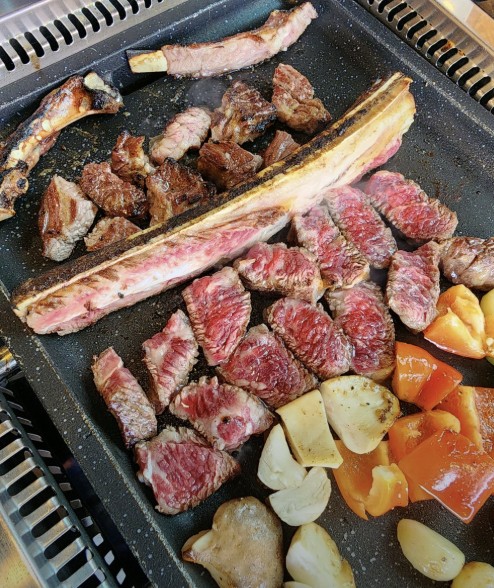 이천 스테이크·우대갈비 맛집 | 생방송투데이에 나온 고기스타망치 이천하이닉스본점