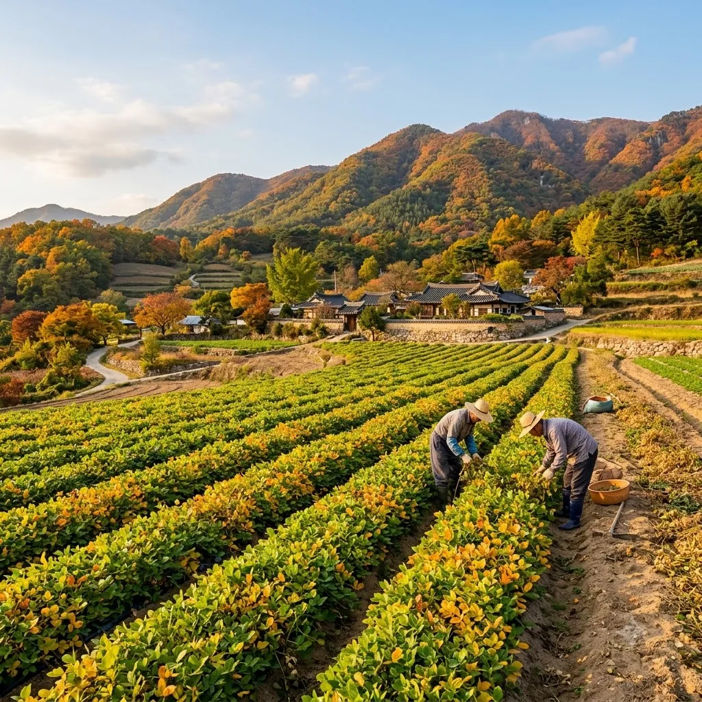 땅콩 수확시기 알아보기