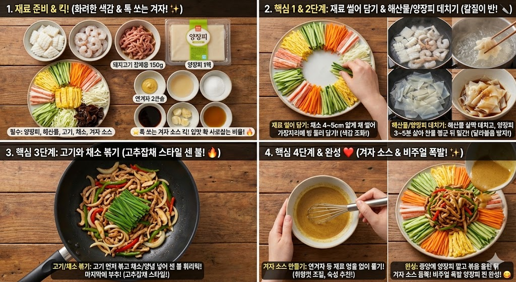 양장피재료