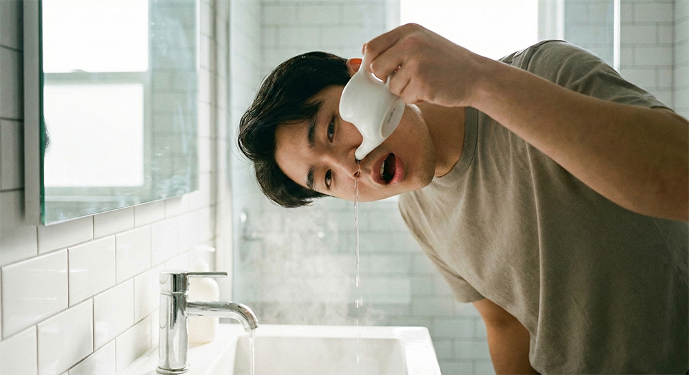 올바른코세척, 코세척방법, 코세척네티팟, 코세척, 네티팟이용