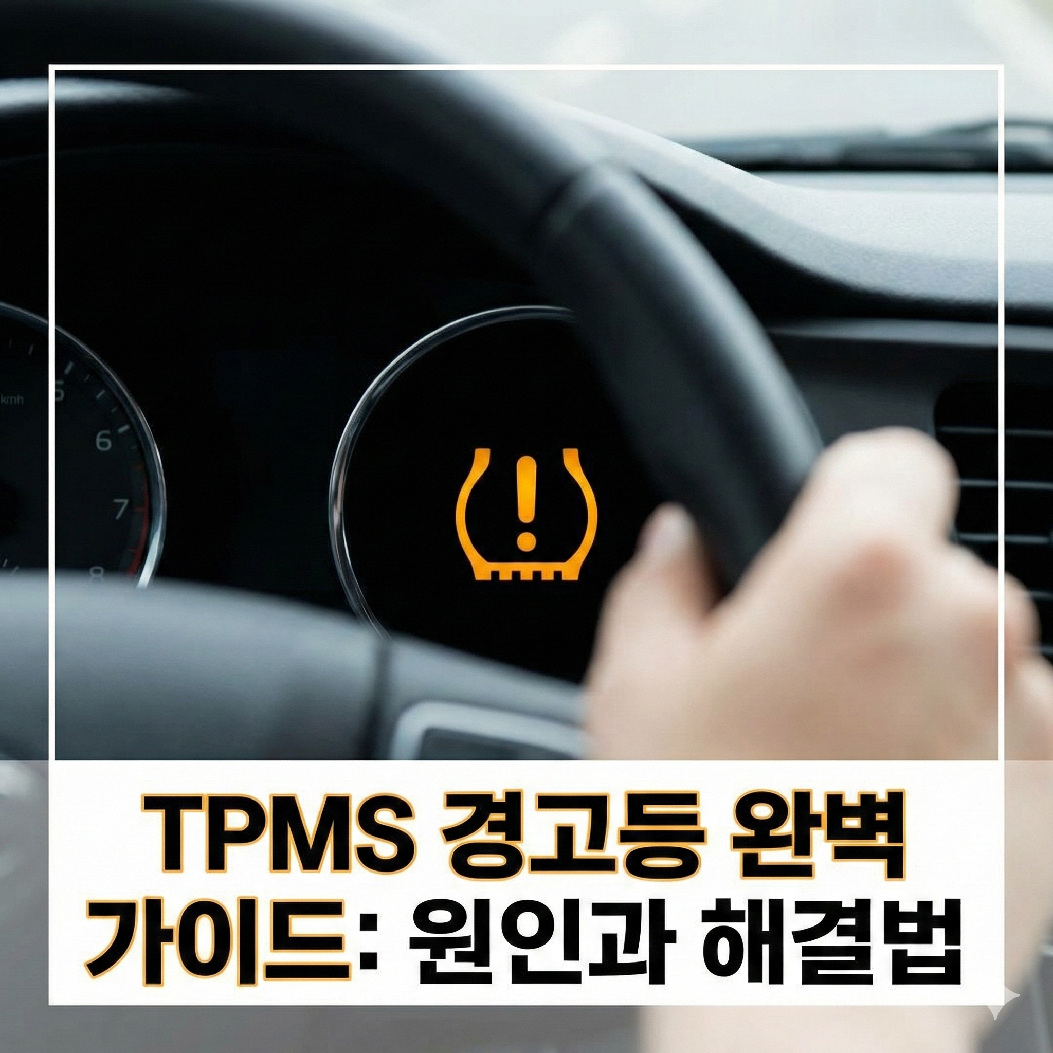 TPMS 경고등 켜졌을 때 당황하지 마세요! 원인부터 해결 방법까지 완벽 정리