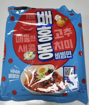 농심 배홍동 비빔면